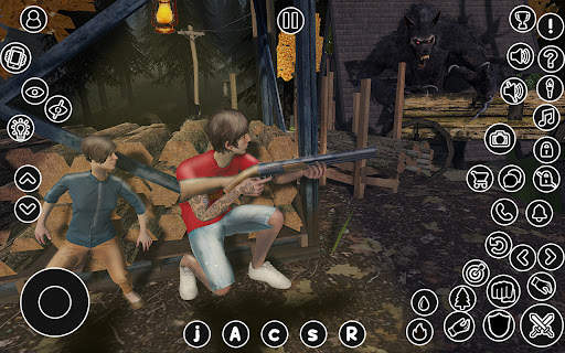 Wild Forest Werewolf Games 3D screenshot 3