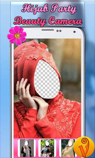 Hijab Party Beauty Camera screenshot 1
