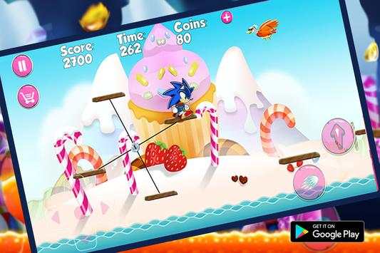 Super Sonic Adventure Jungle Dash screenshot 1