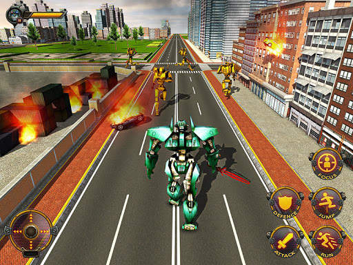 Futuristic Robots War Hero 3D screenshot 9