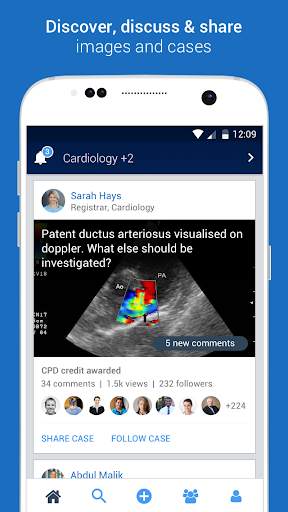 MedShr: Discuss Clinical Cases screenshot 1