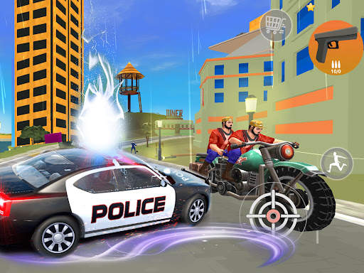 Grand Theft Crime Simulator: City Wars स्क्रीनशॉट 19