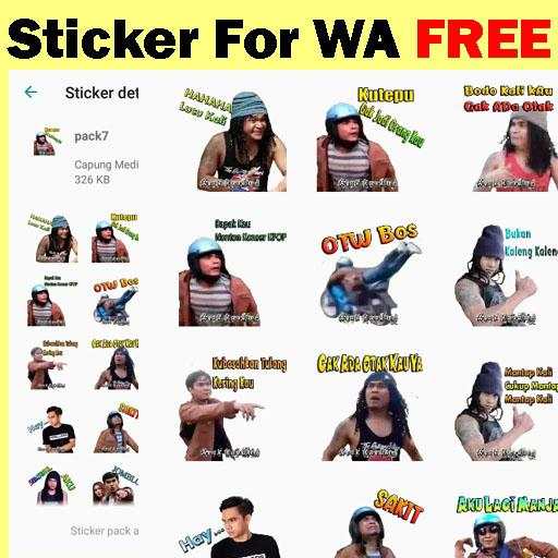 Sticker WA Funny Youtuber 2020 screenshot 1
