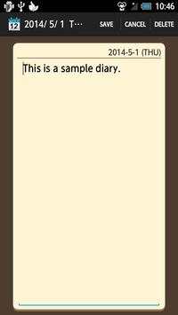 My Diary screenshot 2