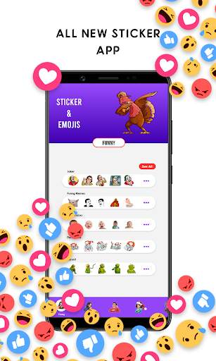 We HD Stickers, 3D Emojis for whatsApp & WAmoji screenshot 2