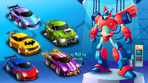 Robot Merge Master: Car Games screenshot 6