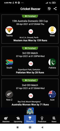 Cricket Bazzar screenshot 8