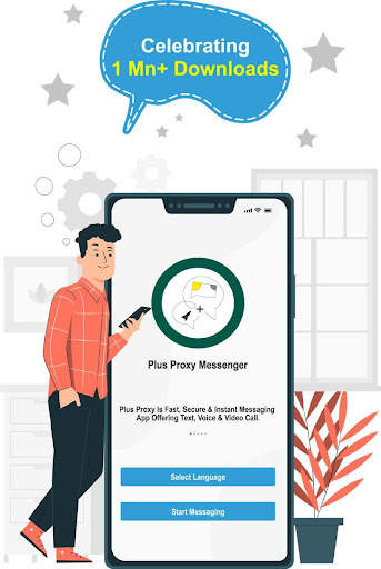 Plus Proxy Messenger screenshot 1