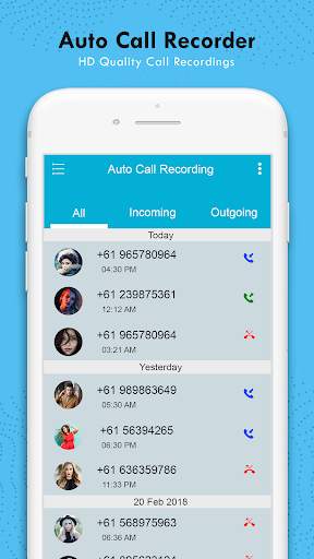 Auto Call Recorder screenshot 1