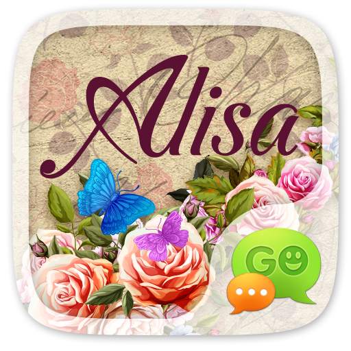 GO SMS ALISA THEME 1.1