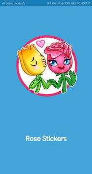 Flower Stickers for WhatsApp - Rosefy Stickers screenshot 1