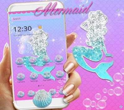 Glitter Sexy Mermaid Theme screenshot 1