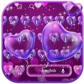 Romantic Heart Bubble Balloon Keyboard 10001002