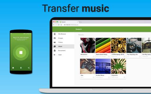 Sweech - Wifi File Transfer screenshot 4