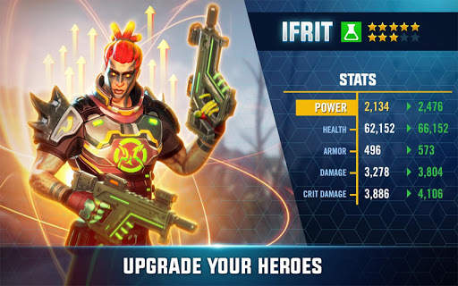 Hero Hunters - 3D Shooter wars 4 تصوير الشاشة