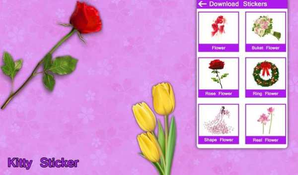Flower stickers for whatsapp - WAStickers apps screenshot 1