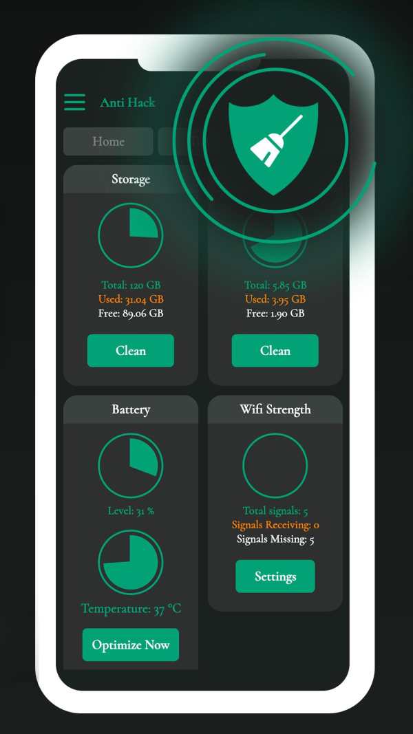 Anti Hack & Spy: Booster for Android & WiFi Doctor screenshot 13