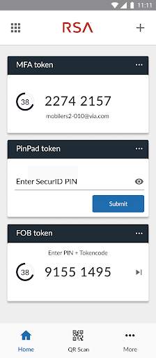 RSA Authenticator (SecurID) скриншот 2