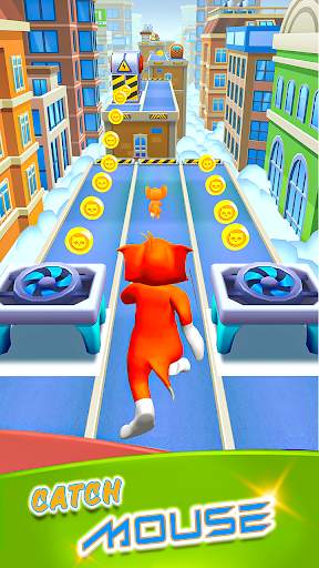 Cat Runner :  Cat Run Games 3D screenshot 1