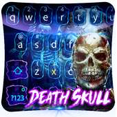 Colorful Skull Keyboard Them on 9Apps