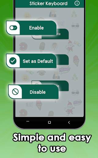 Sticker Keyboard - Cute and Funny Stickers screenshot 4