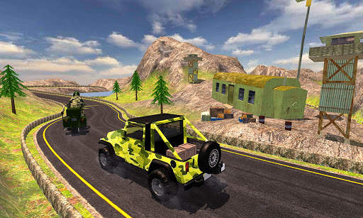 Us Army Truck Offroad Drive 3d स्क्रीनशॉट 6