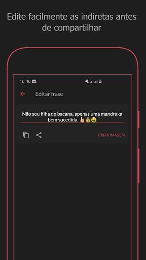 Frases de Mina Maloka: Legendas para fotos sozinha screenshot 4