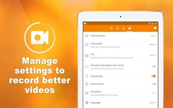 DURecorder – Screen Recorder screenshot 5