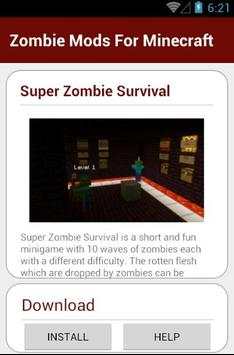 Zombie Mods For Minecraft screenshot 4