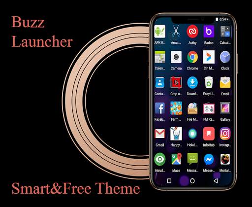 Launcher - 3D parallax Themes screenshot 2