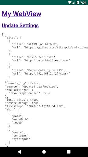 My WebView screenshot 4