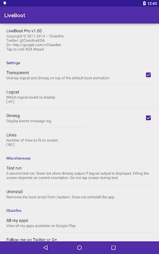 [root] LiveBoot screenshot 3