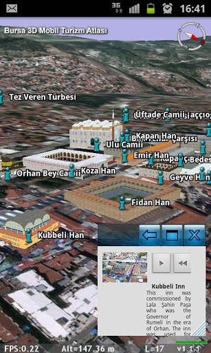 Bursa 3D Mobil Turizm Atlası screenshot 2