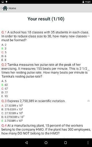 GED Practice Test скриншот 7