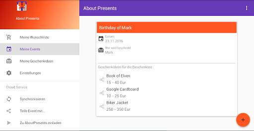 About Presents screenshot 6