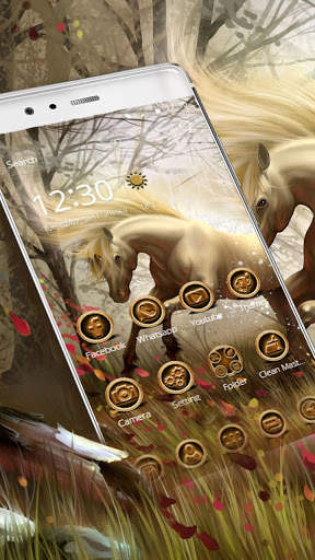 Golden Horse Theme screenshot 5