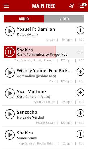 Latino Music Pool screenshot 2