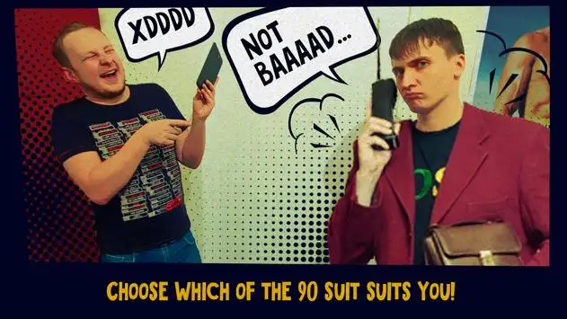 90s suit camera screenshot 2