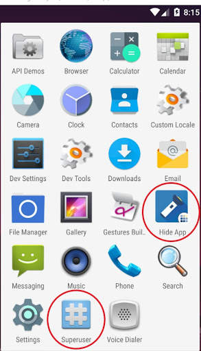 Hide App (Requires Root) screenshot 1