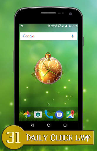 Daily clock live wallpaper screenshot 6