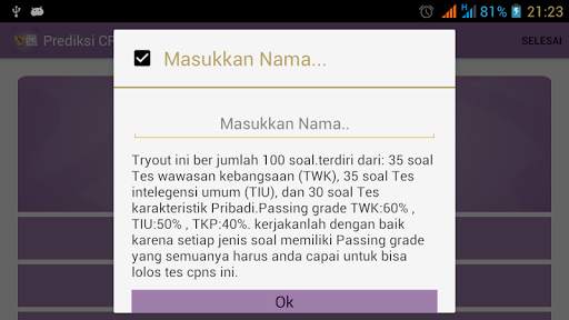 Prediksi CPNS 2015 screenshot 15