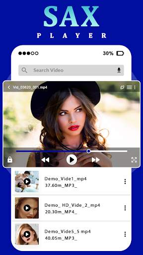 SAX Video Player - All Format HD Video Player 2021 screenshot 5