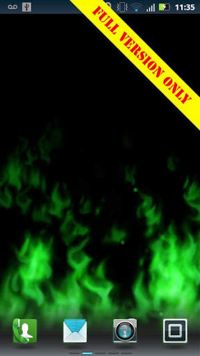 Flames Live Wallpaper (free) screenshot 4