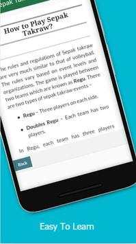 Learn Sepak Takraw Offline screenshot 4