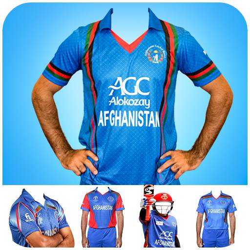 Afghan Cricket Jersey - Photo Editor For World Cup 1.0