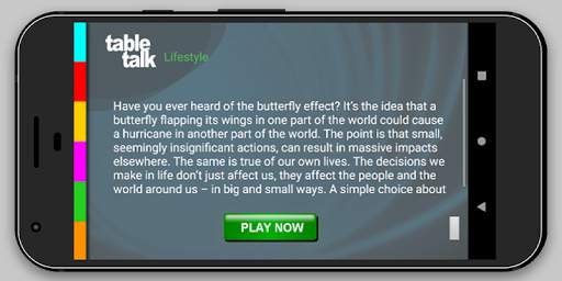 Table Talk for 14-16 year olds screenshot 1