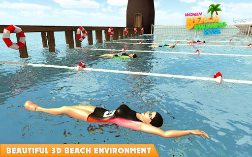 Women Beach Swimming Pool Racing Pro screenshot 3