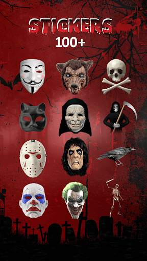 Anonymous Mask Effect and Scary Photo Editor скриншот 2