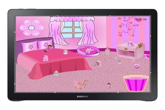 Pink Room Clean Up game screenshot 3