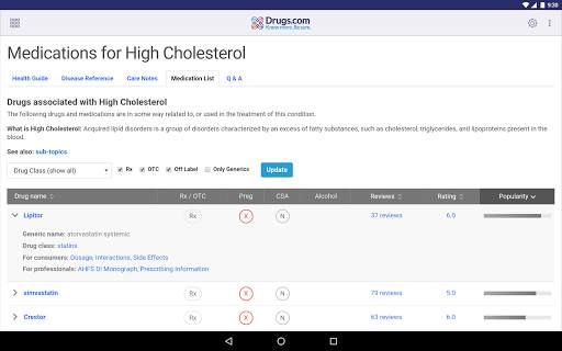 Drugs.com Medication Guide screenshot 11